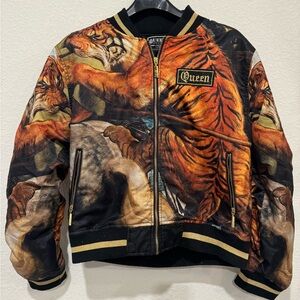 Queen XL Tiger Bomber Jacket